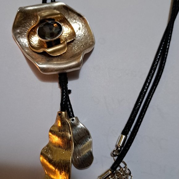 Bolo Tie Style  Necklace - Picture 4 of 4